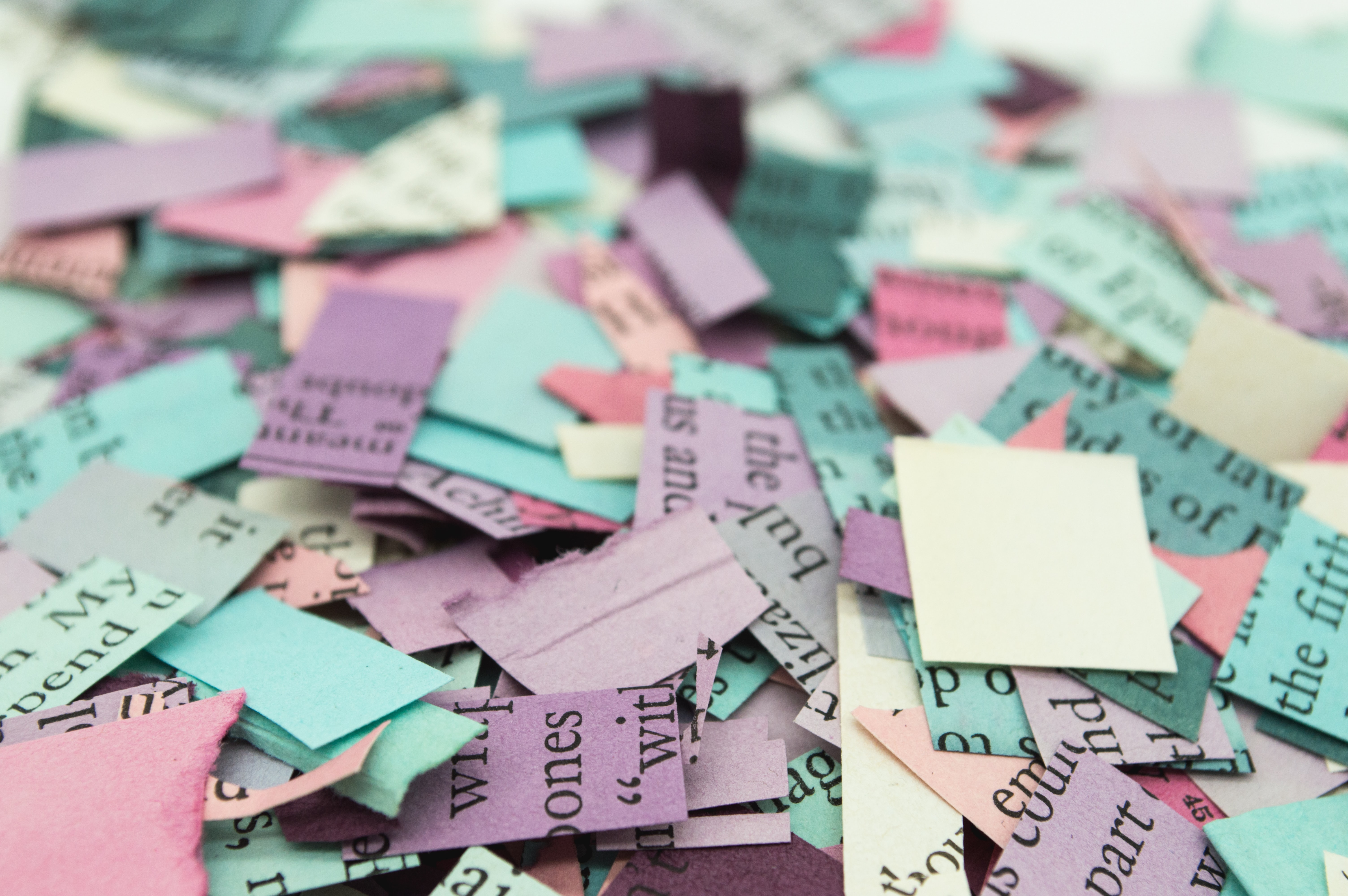 using an office shredder