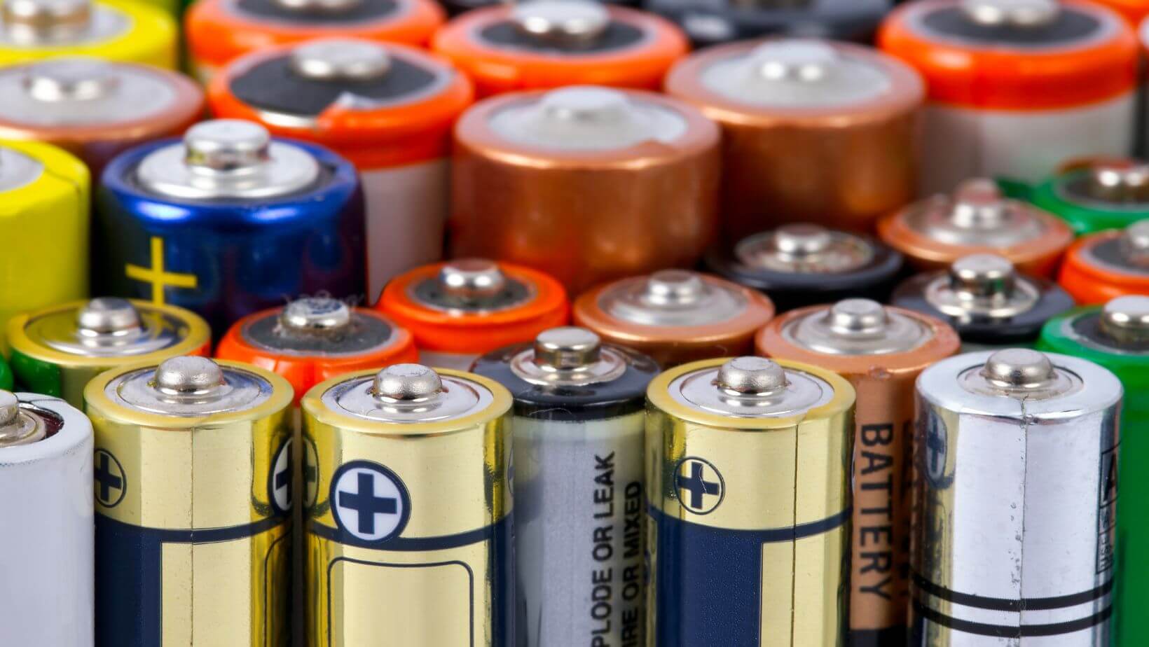 A variety of batteries